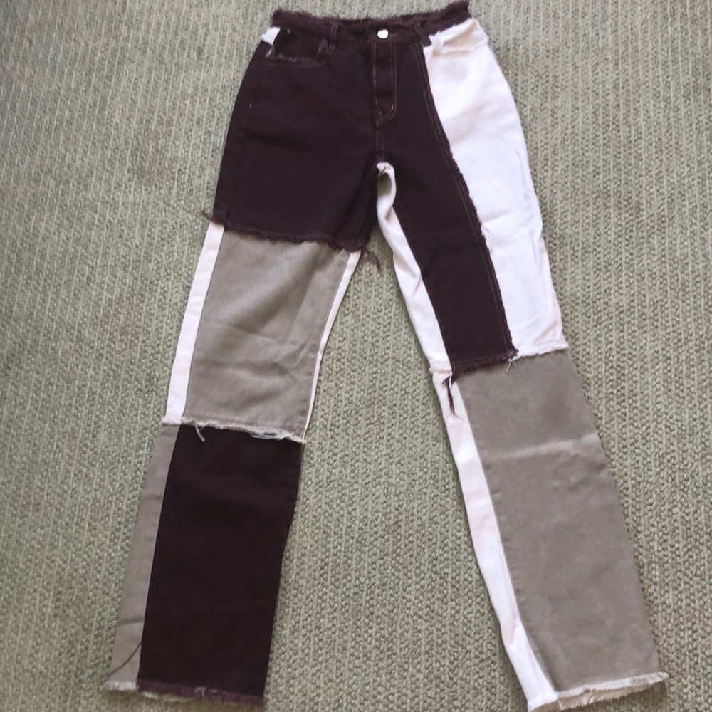 Women’s patch work jeans